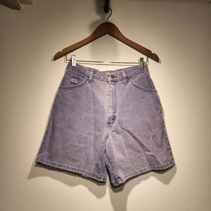 Vintage Purple Wrangler Shorts